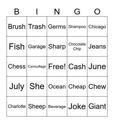 /ch/ /sh/ /zh/ /j/ Bingo Card