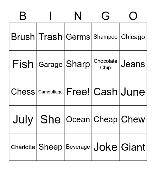 /ch/ /sh/ /zh/ /j/ Bingo Card