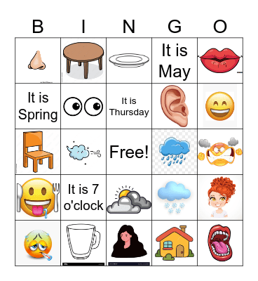 End of the Year BINGO Card