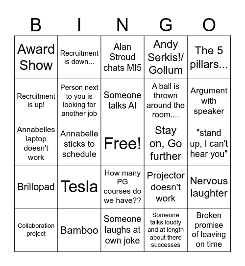 untitled... Bingo Card