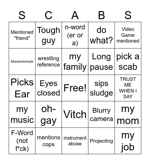 Cyraxx Bingo Moderner Bingo Card