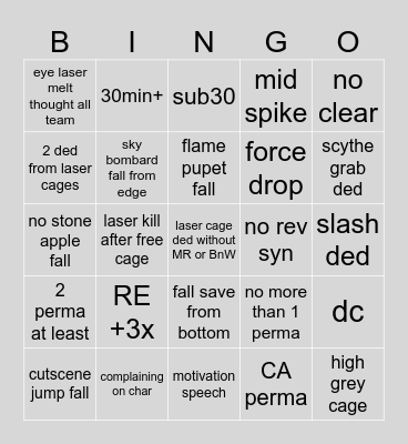 12-7 p3 CM Bingo Card