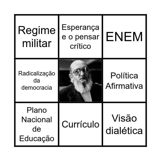 Extensão Universitária Bingo Card