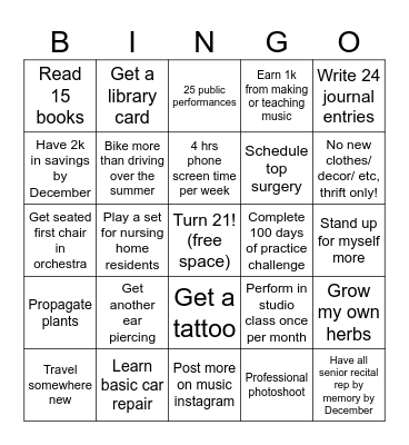 Rigs's 2024 Resolutions Bingo (updated) Bingo Card