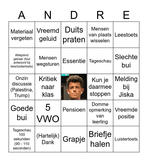 IJssel Bingo Card