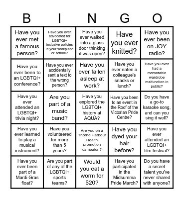 L.O.V.E. 2024 Bingo Card