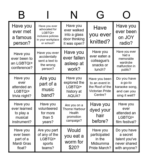 L.O.V.E. 2024 Bingo Card