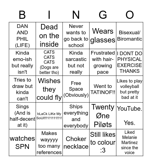 @im.trying.to.sleep Bingo Card