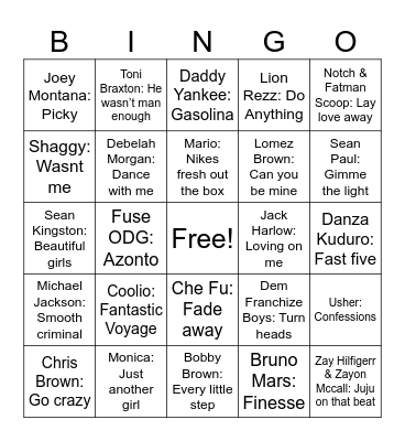 Random Bingo Card