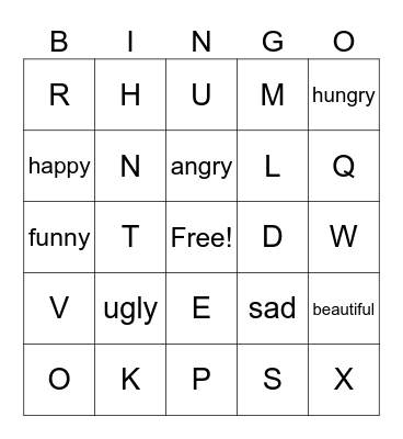 Power up w10 Bingo Card
