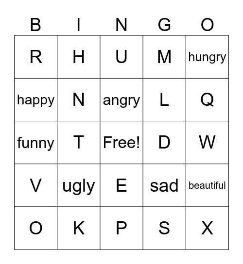 Power up w10 Bingo Card