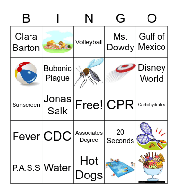 Ms. Dowdy's End of Year Bingo Card