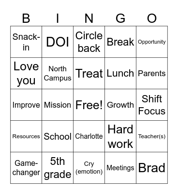 23-24 End of Year Funeral Bingo Card