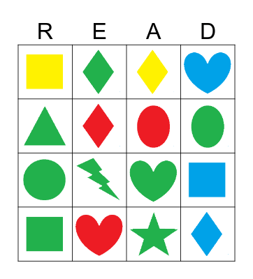 Library Bingo Card