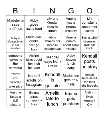 What the fwik Bingo Card