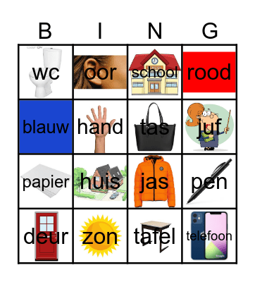 HZS Bingo Card