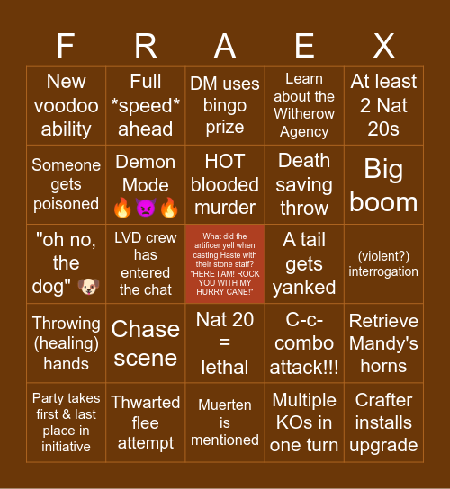 🔥 Oh These MFs Gon' Learn Today 🔥 Bingo Card
