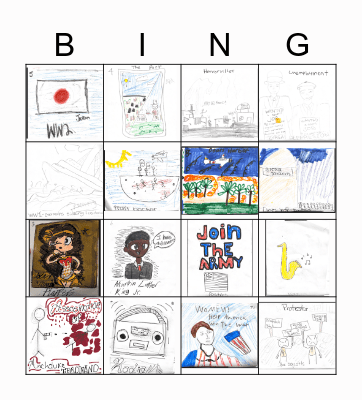 DCP 4 Loteria Bingo Card