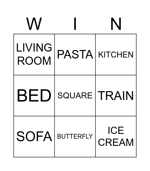 BINGO! Bingo Card