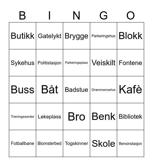 By-bingo Card