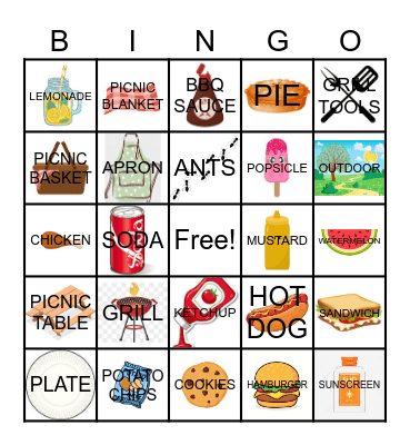 SHABU AND GRILL PICNIC PARTY Bingo Card