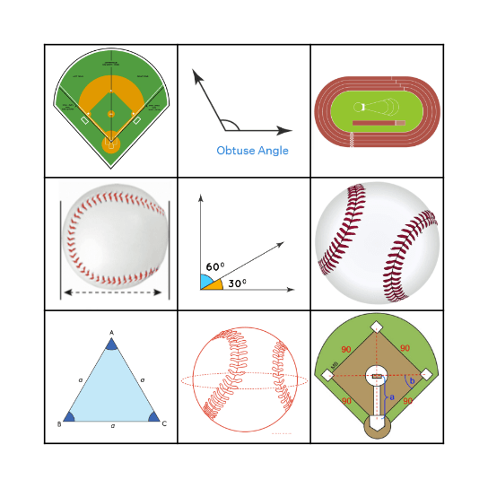 Angle Bingo Card