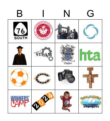 LANDON NOAH BINGO Card