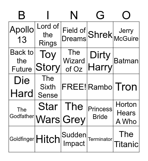 Target Fun, Fast, Friendly! Bingo Card