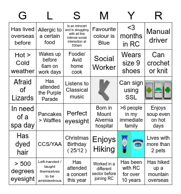 GLSMYR Bingo Card