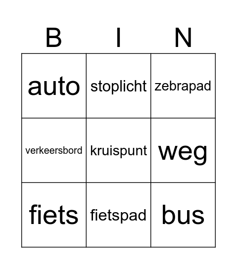 thema reizen Bingo Card