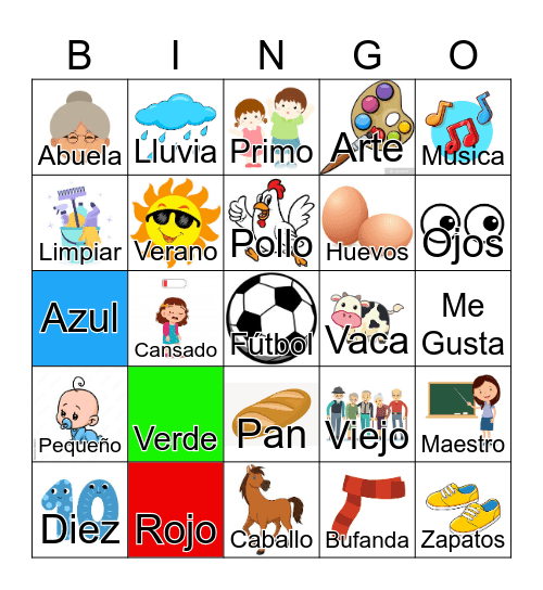 Ultimo Bingo Card