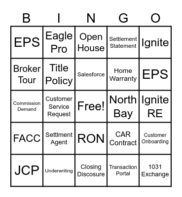 GO FOR THE GOLD! Bingo Card