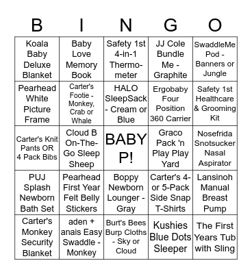 Congrats Kim and Nick! Bingo Card