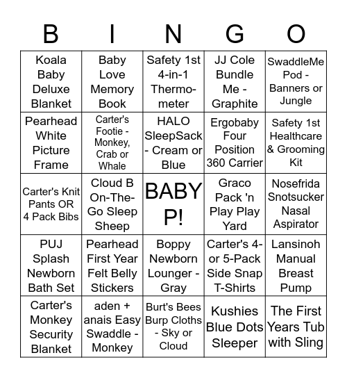 Congrats Kim and Nick! Bingo Card