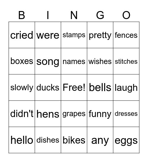 Wild Weather Mod. 6 Week 1 Bingo Card