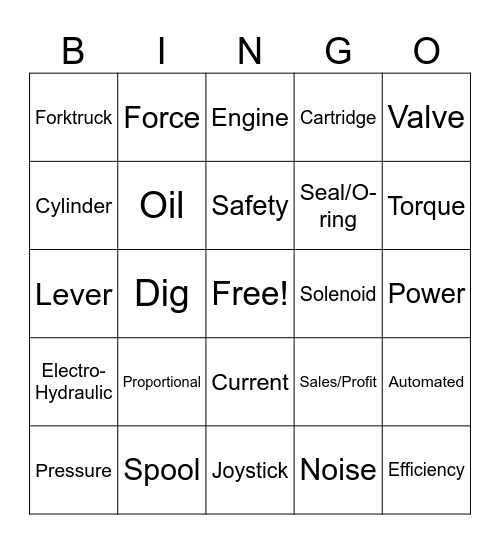 Digger Day 2024 Bingo Card