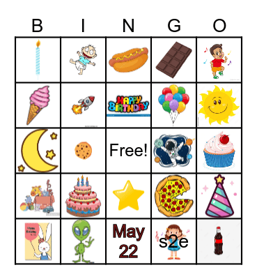 ! Jehseh's Birthday Bingo ! Bingo Card