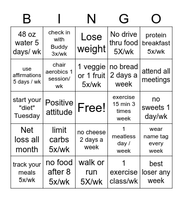 1583 May Bingo Card