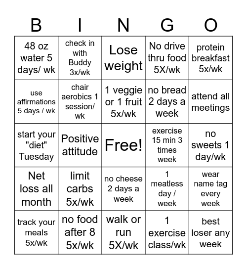 1583 May Bingo Card