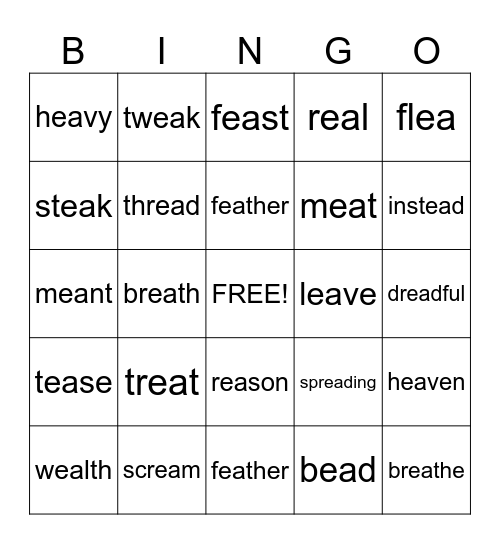 Three Sounds of EA Bingo Card