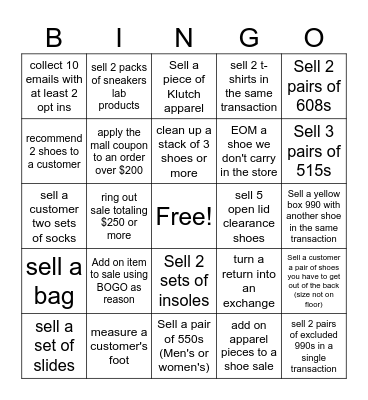 Memorial Weekend BINGO! Bingo Card