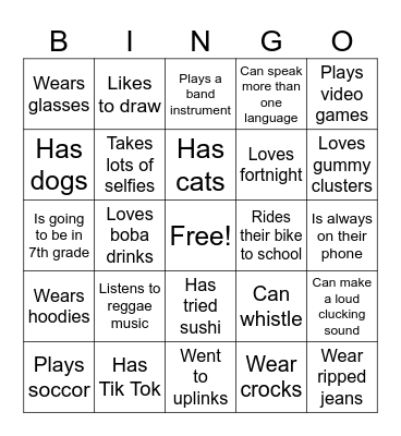 SCIENCE RULES! Bingo Card