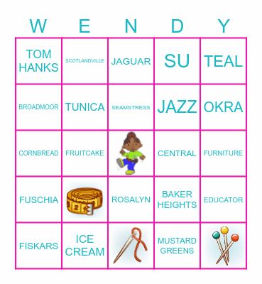 BIRTHDAY BINGO Card