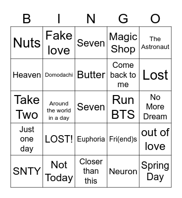 @Estlln_ Bingo Card