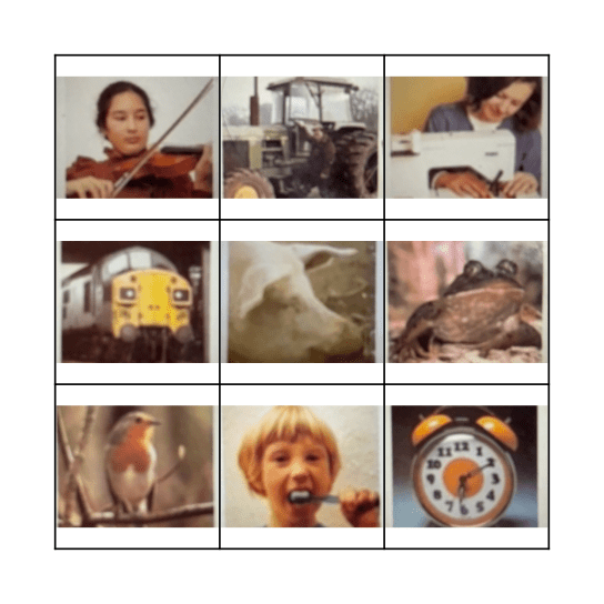 Soundtracks Bingo Card