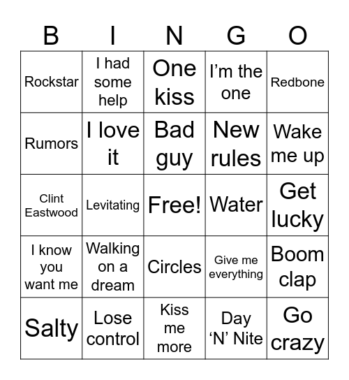 #3.      5-26-24 Bingo Card