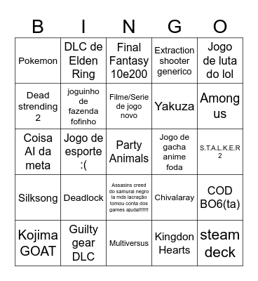 Bingo games jogos Bingo Card
