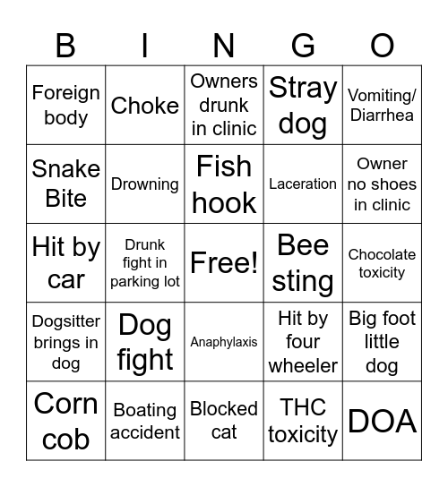 Memorial day Bingo Card