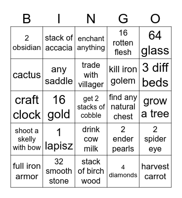 MC SHITE #2 Bingo Card