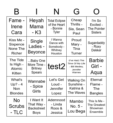 Bonte Bazuin Bingo Card